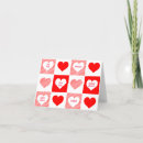 Search for white candy cards Valentine's