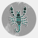 Search for scorpio sign stickers Red