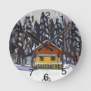 Search for cabin clocks Snow