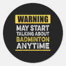 Search for tennis racquet stickers Badminton court