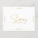 Search for sorry invitations Elegant