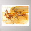 Search for gazelle posters Running