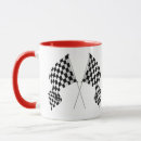 Search for checkered flag mugs Auto racing