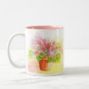 Search for flower pot mugs Pink