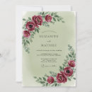 Search for traditional floral wedding invitations Sage green