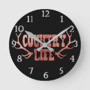 Search for antler clocks Rustic