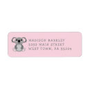 Search for koala bear return address labels Cute