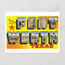 Search for fort worth texas postcards Large letter