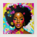 Search for black girl puzzles Flowers