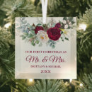 Search for leaf christmas tree decorations First christmas married
