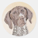 Search for german pointer stickers Dog