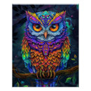 Search for abstract owl art Bird