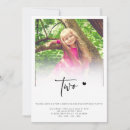 Search for two cute birthday invitations Minimalist