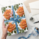Search for green leaves wrapping paper Orange