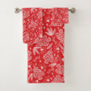 Search for christmas tree bath towels Holly