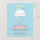 Search for rainbow clouds invitations Kawaii
