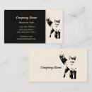 Search for foxes business cards Nature