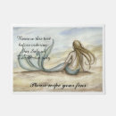 Search for mermaid doormats Aqua