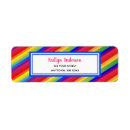 Search for bright blue return address labels Cheerful