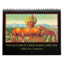 Search for vintage advertising calendars Retro