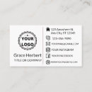 Search for upload image business cards Logo