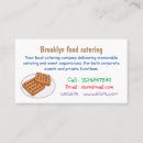 Search for waffles business cards Ice cream