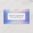 Search for rainbow foil business cards Salon