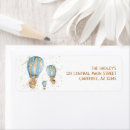 Search for birthday balloons return address labels Whimsical