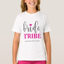 Search for hot pink tshirts Bridesmaid