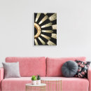 Search for deco canvas prints Black and gold