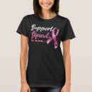 Search for breast cancer warrior tshirts Squad