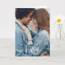 Search for monogram photo cards Newlyweds