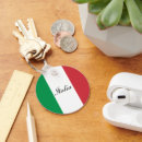Search for tricolor key rings Italian