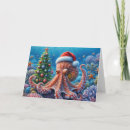 Search for octopus christmas cards Ocean
