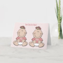 Search for twin girls congratulations cards Humourous