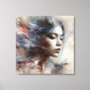 Search for abstract portrait canvas prints Surreal