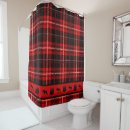 Search for cabin shower curtains Red