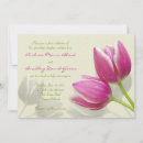 Search for pink tulip wedding invitations Bridal