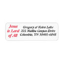 Search for lord return address labels Christian