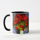 Search for red poppy paintings mugs Floral