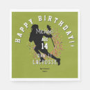 Search for lacrosse napkins Birthday