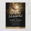 Search for 30th birthday invite postcards Black
