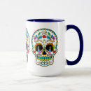 Search for burning mugs Skull