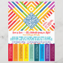 Search for school colours flyers Pride