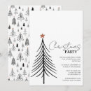 Search for black christmas invitations Simple