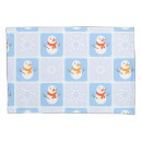 Search for snowman pillowcases Snowflakes