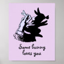 Search for vintage easter bunny posters Pink
