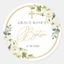 Search for rose cross stickers Christening