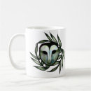 Search for green owl mugs Nature