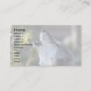 Search for wolf business cards Outdoor